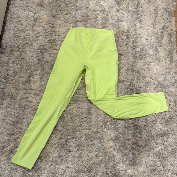 Lululemon lime green align leggings 25’ - Picture 1 of 3